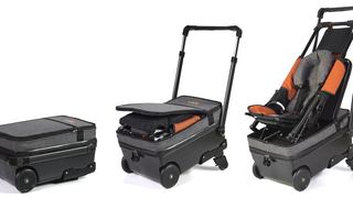 A Baby Stroller Magically Pops Out of This Carry-On Luggage